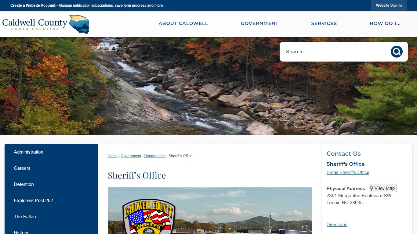 Sheriff's Office | Caldwell County, NC